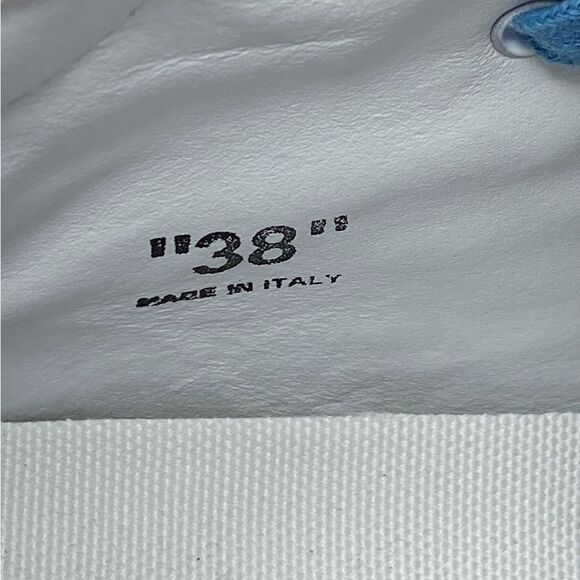 Off-White 3.0 Off Court Mixed Media High-Top Sneakers size 38 - Picture 10 of 14